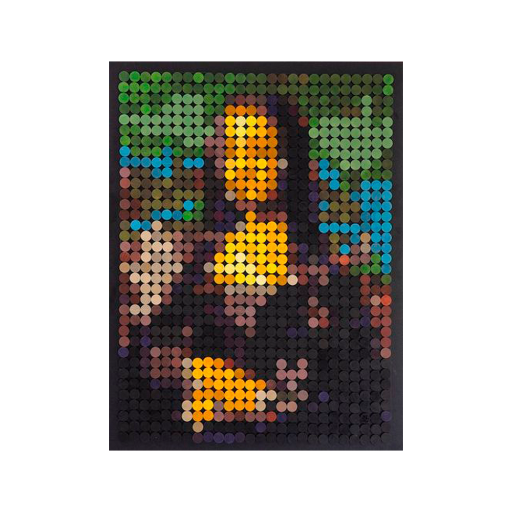Mosaic Mona Lisa Dot