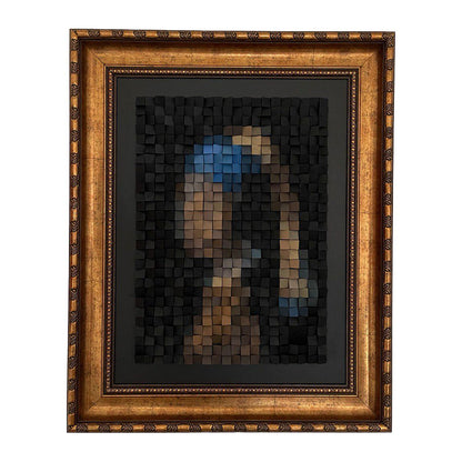 Girl with a Pearl Earring with a frame